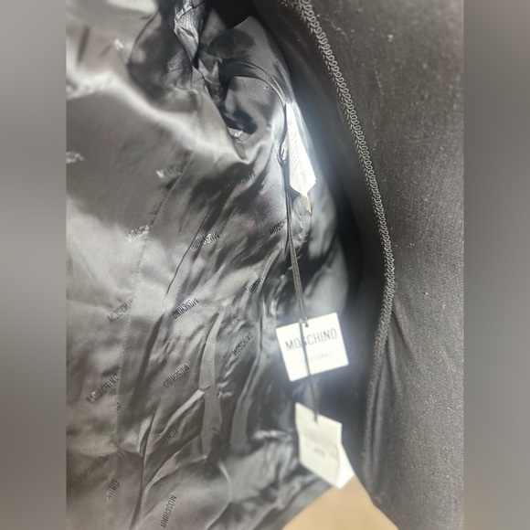 Moschino Couture Veste Noire Talle - Picture 7 of 11